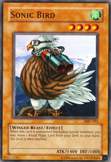 Sonic Bird MRL-093 YuGiOh Magic Ruler
