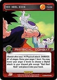 Red Heel Kick R142 Dragon Ball Z Premier Set