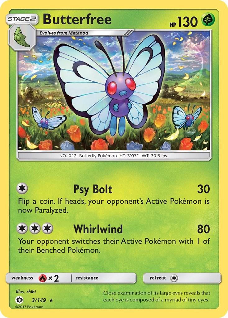 Butterfree #3 Pokemon Sun & Moon
