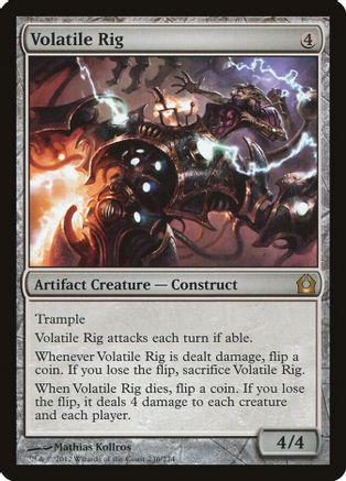 Volatile Rig Magic Return to Ravnica