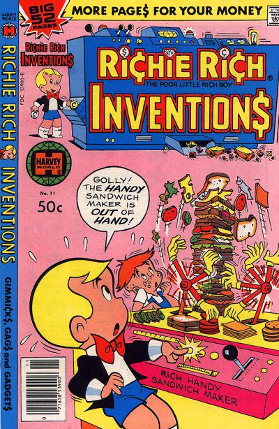 Richie Rich Inventions #11 (1979) Comic Books Richie Rich Inventions