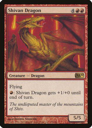 Shivan Dragon Magic M10