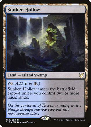 Sunken Hollow Magic Commander 2019