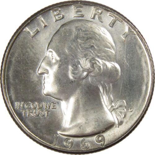 1969 Coins Washington Quarter