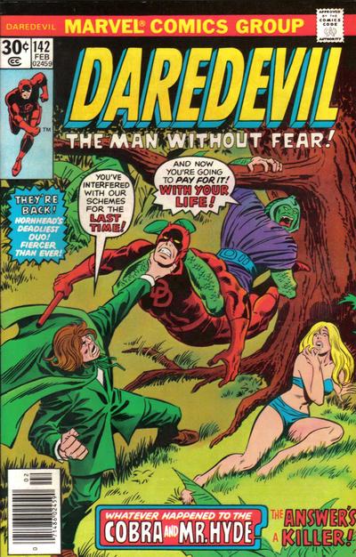 Daredevil #142 (1977) Comic Books Daredevil