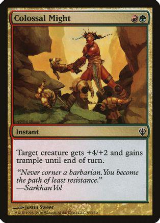 Colossal Might Magic Archenemy