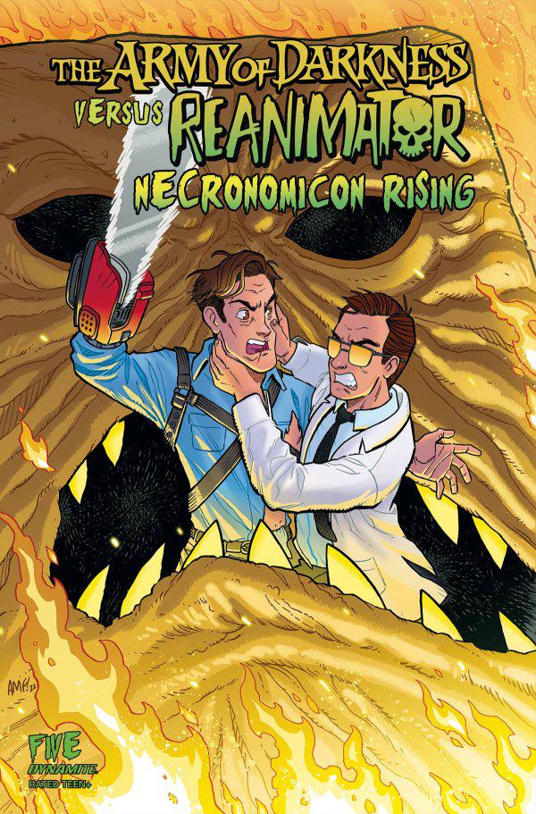 Army of Darkness vs. Reanimator: Necronomicon Rising #5 (2022) Comic Books Army of Darkness vs. Reanimator: Necronomicon Rising