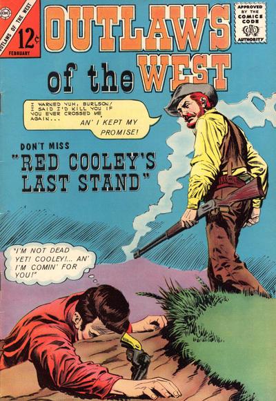 Outlaws of the West #52 (1965) Comic Books Outlaws of the West