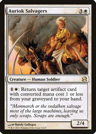 Auriok Salvagers Magic Modern Masters