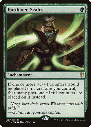 Hardened Scales Magic Commander 2016