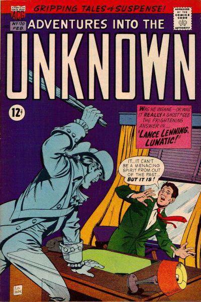 Adventures into the Unknown #170 (1967) Comic Books Adventures into the Unknown