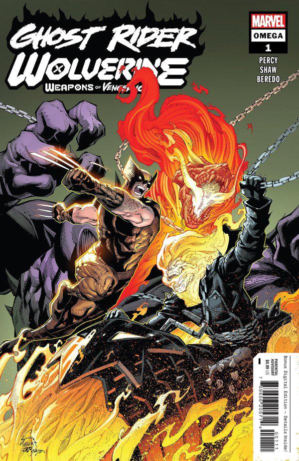 Ghost Rider / Wolverine: Weapons of Vengeance - Omega #1 (2023) Comic Books Ghost Rider / Wolverine: Weapons of Vengeance - Omega