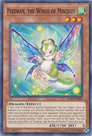 Feedran, the Winds of Mischief IGAS-EN082 YuGiOh Ignition Assault