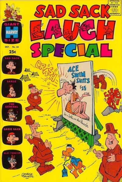 Sad Sack Laugh Special #43 (1969) Comic Books Sad Sack Laugh Special