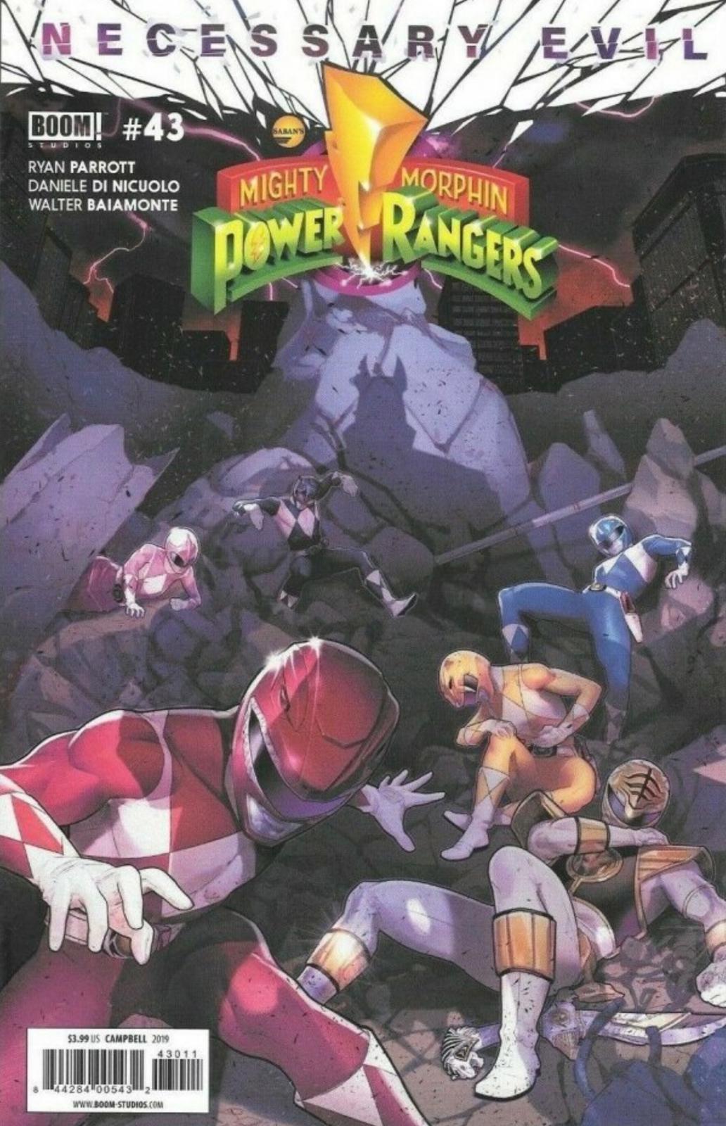 Mighty Morphin Power Rangers #43 (2019) Comic Books Mighty Morphin Power Rangers
