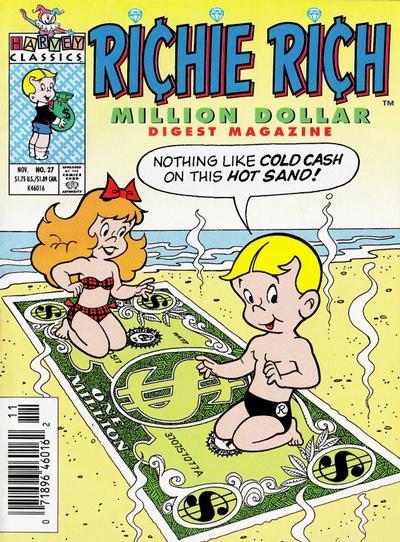 Richie Rich Million Dollar Digest #27 (1992) Comic Books Richie Rich Million Dollar Digest