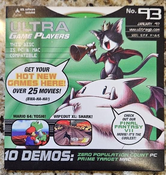 Ultra Game Players Demo Disc 93 PC Games