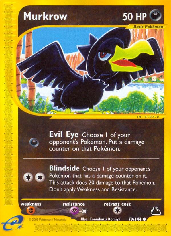 Murkrow #79 Pokemon Skyridge