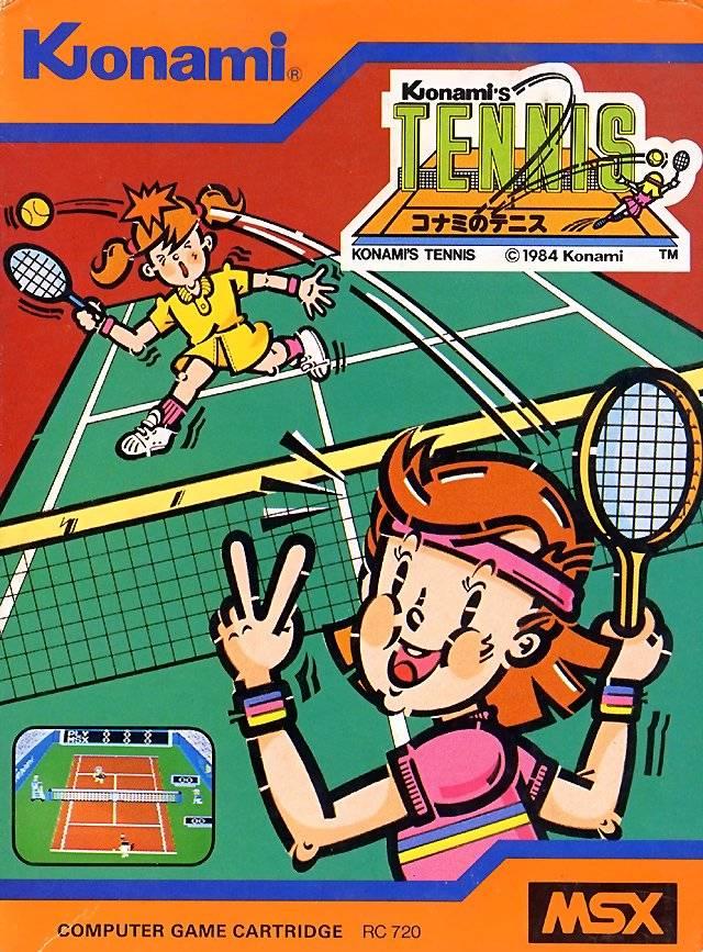 Konami's Tennis JP MSX