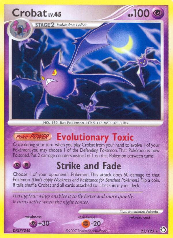 Crobat #23 Pokemon Mysterious Treasures