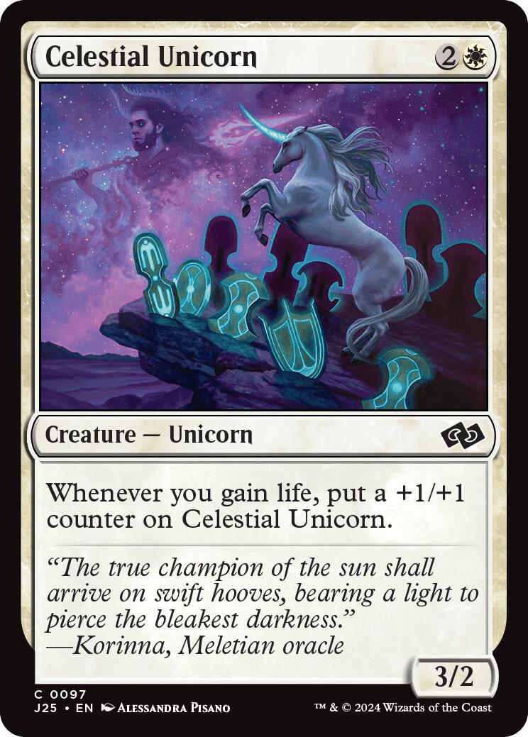 Celestial Unicorn (Magic Foundations Jumpstart)