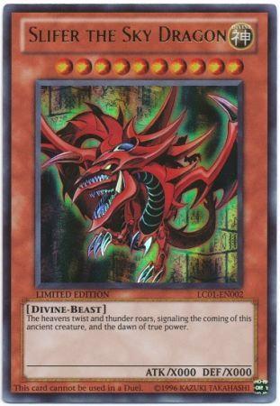 Slifer the Sky Dragon LC01-EN002 Cover Art