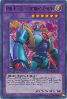Evil HERO Lightning Golem LCGX-EN068