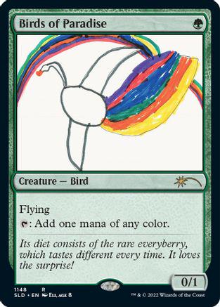 Birds of Paradise #92 Magic Secret Lair Drop