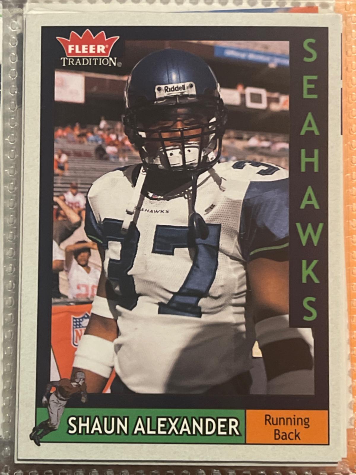 Shaun Alexander #65 2003 Fleer Tradition Football