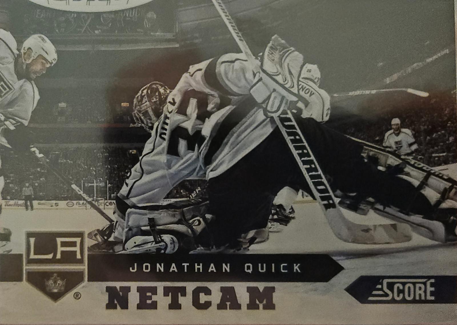 Jonathan Quick #NC-10 Hockey Cards 2013 Panini Score Net Cam