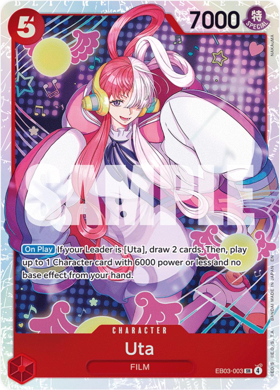 Uta EB03-003 Prices | One Piece Extra Booster Heroines Edition