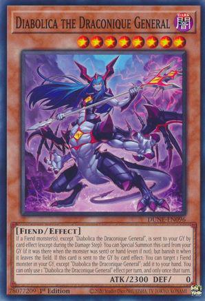 Diabolica the Draconique General DUNE-EN096 YuGiOh Duelist Nexus