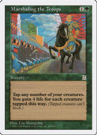 Marshaling the Troops Magic Portal Three Kingdoms