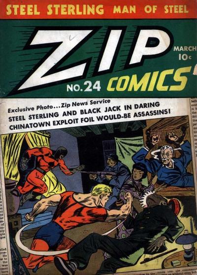 Zip Comics #24 (1942) Comic Books Zip Comics