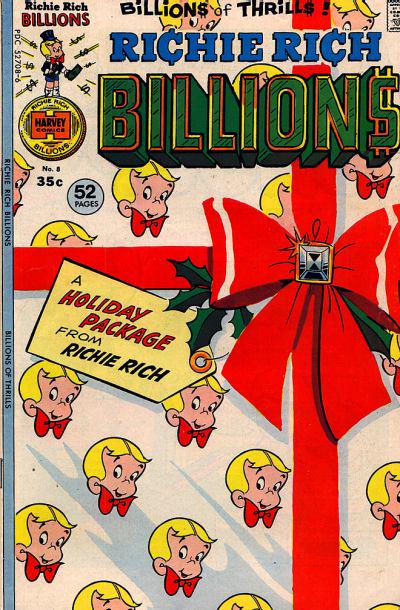 Richie Rich Billions #8 (1976) Comic Books Richie Rich Billions