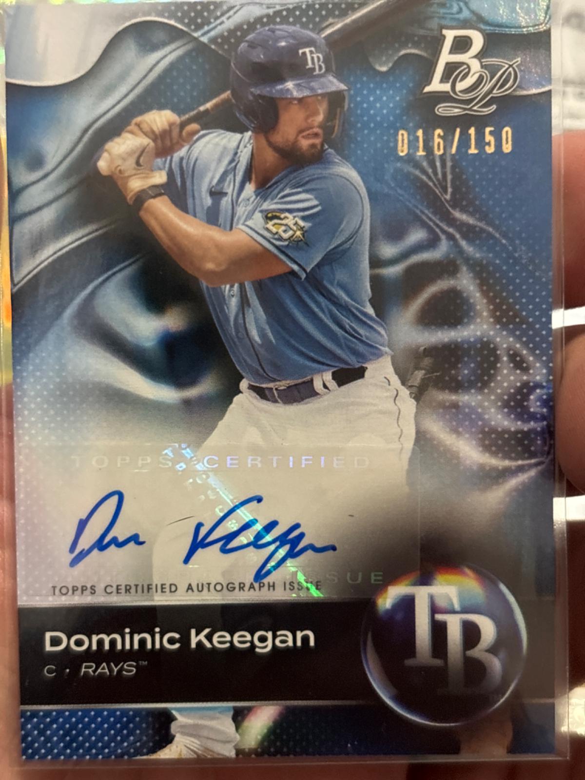 Dominic Keegan [Autograph Blue] #TOP-63