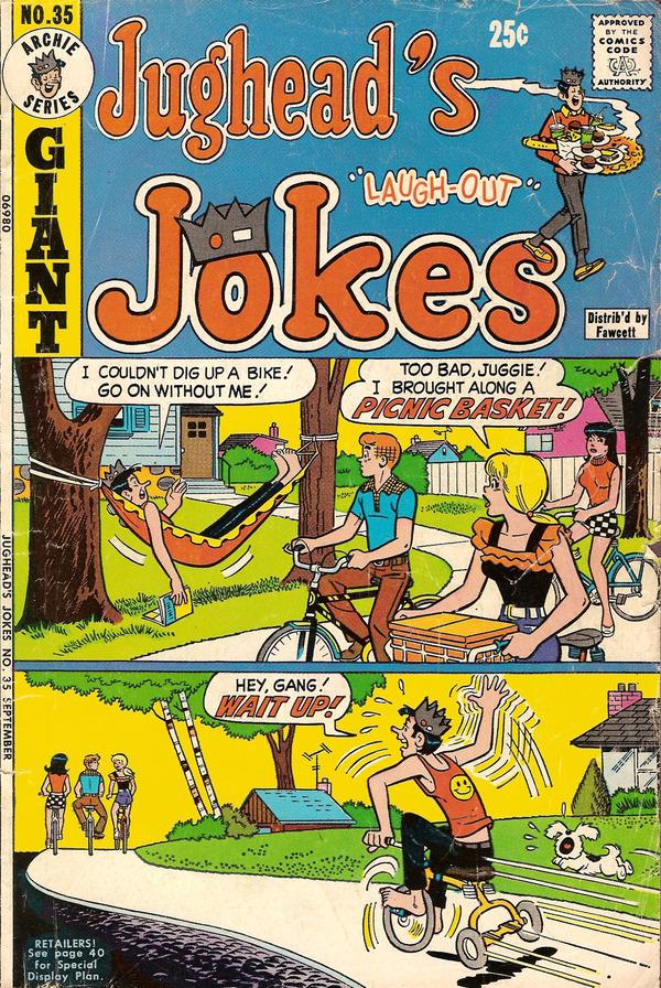 Jughead's Jokes #35 (1973) Comic Books Jughead's Jokes