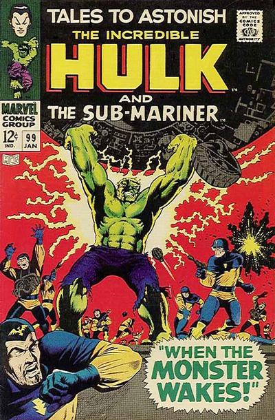 Tales to Astonish #99 (1968) Comic Books Tales to Astonish