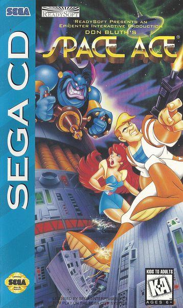 Space Ace Sega CD