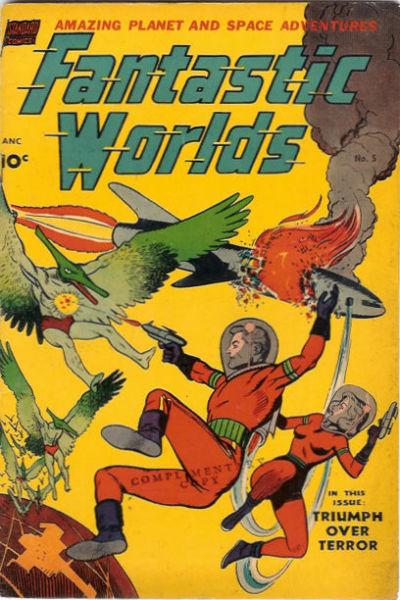 Fantastic Worlds #5 (1952) Comic Books Fantastic Worlds
