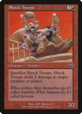 Shock Troops Magic Mercadian Masques