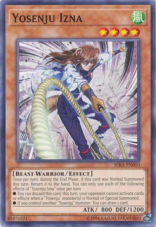 Yosenju Izna RIRA-EN010 YuGiOh Rising Rampage
