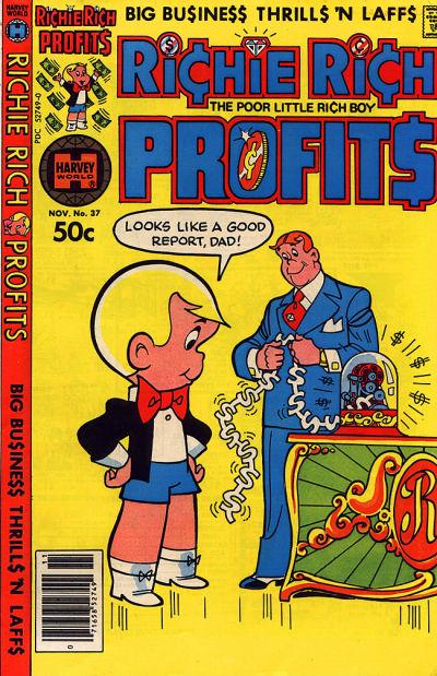 Richie Rich Profits #37 (1980) Comic Books Richie Rich Profits