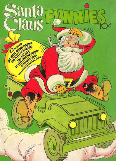 Santa Claus Funnies #1 (1942) Comic Books Santa Claus Funnies
