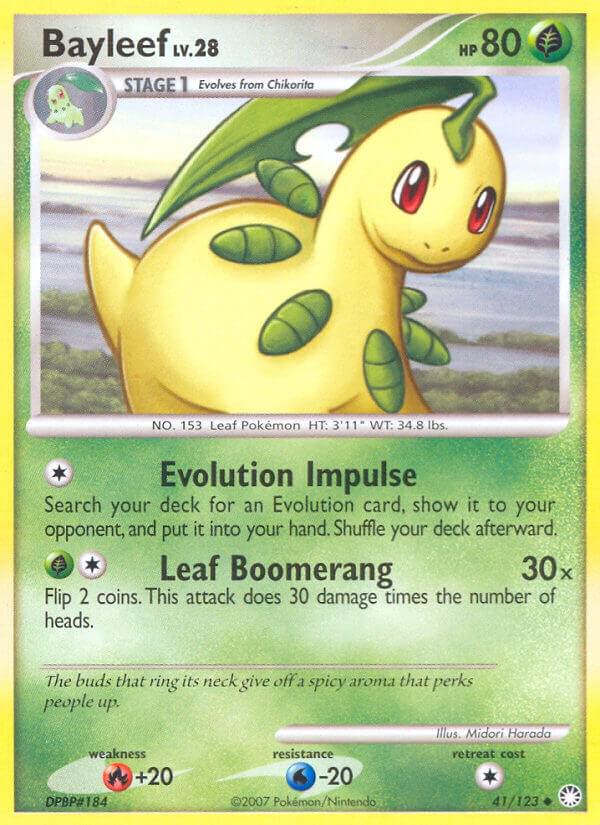 Bayleef #41 Pokemon Mysterious Treasures