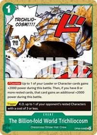 The Billion-fold World Trichiliocosm OP06-038 One Piece Wings of the Captain