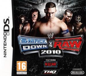 WWE Smackdown vs. Raw 2010 PAL Nintendo DS