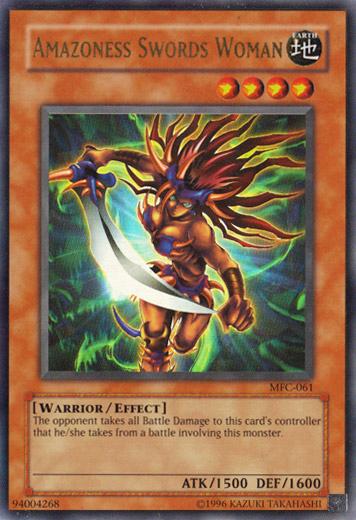 Amazoness Swords Woman MFC-061 YuGiOh Magician's Force