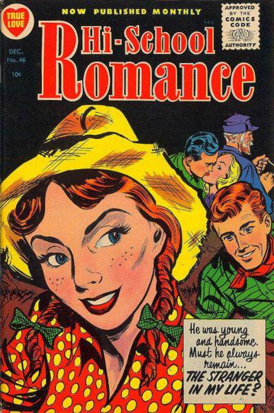 Hi-School Romance #46 (1955) Comic Books Hi-School Romance