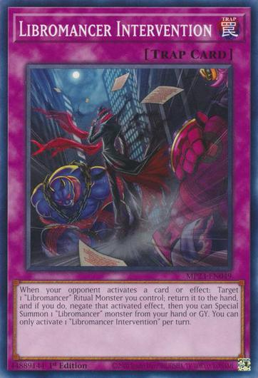 Libromancer Intervention MP23-EN049 Cover Art